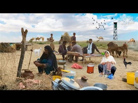 Desert Women Morning Routine Pakistan Village Life Pakistan