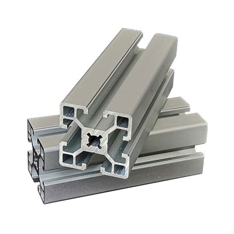 Metric T Slot Aluminum Extrusion Modular Frameworks Aluminium Profiles