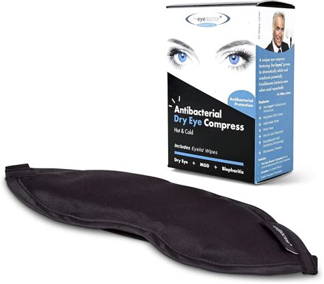 The Eye Doctor Essential Hot Eye Compress Heat Bag Featuring