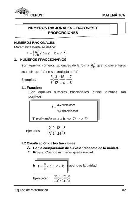 Pdf Numeros Racionales Razones Y Proporciones · 2020 12 21 · Razones Y Proporciones 1