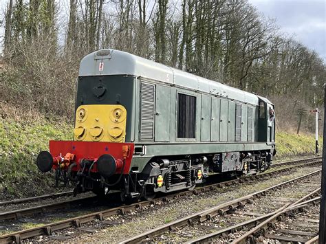 English Electric Type 1 Class 20 20 110 D8110 Embsay And Bolton Abbey Steam Railway