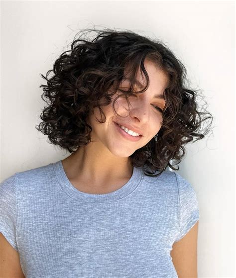 How to style a Curly bob cut for a professional office environment 7
