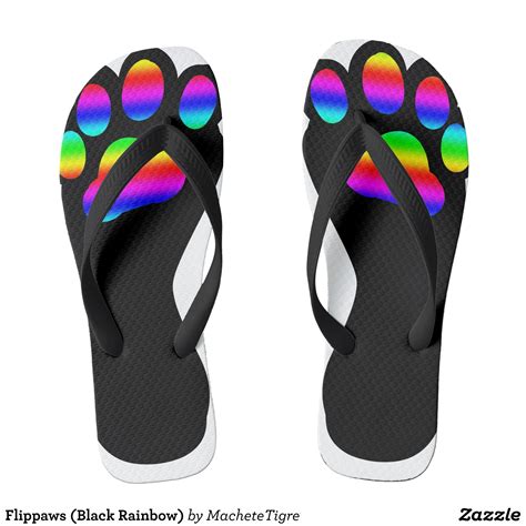 rainbow flip flops women 2