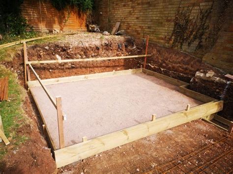 How To Build A Concrete Slab Or Base For Your Hot Tub