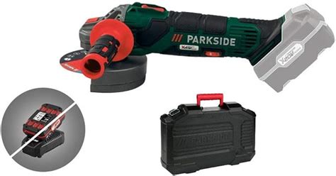 PARKSIDE PWSA 20 Li Smerigliatrice Angolare A Batteria 125 Mm X 20 V