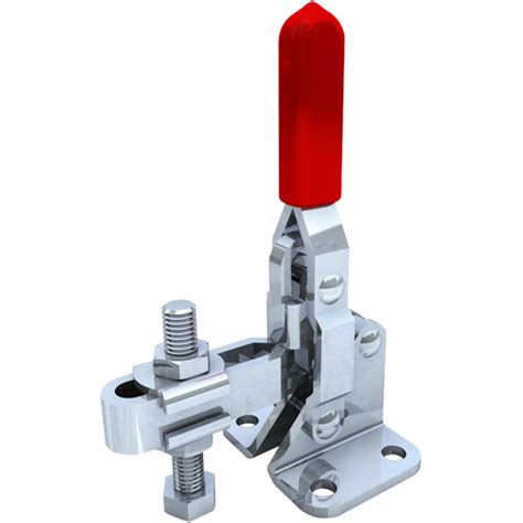 Vertical Toggle Clamp Flat Base Slotted Arm Gh Ass