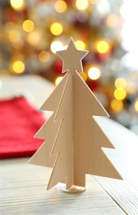 D Wooden Christmas Tree With Cricut Maker Weekend Craft