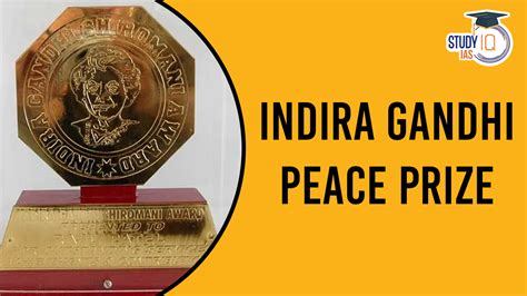 Indira Gandhi Peace Prize 2024 Winner, Complete Details