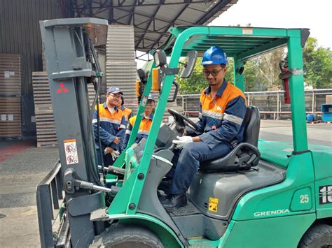 Pelaksanaan Pelatihan K3 Operator Forklift Pt Kangar