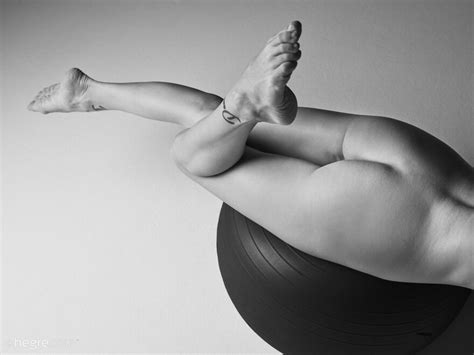 Amateur Girl Inga Black And White Nude Art Px