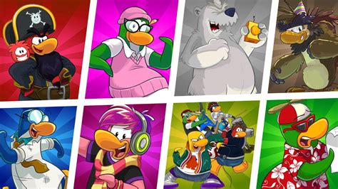 Club Penguin Top 10 Mascots Youtube