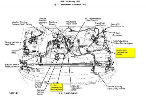 Qanda Ford F250 7 3 Coolant Temp Sensor Location Expert Answers