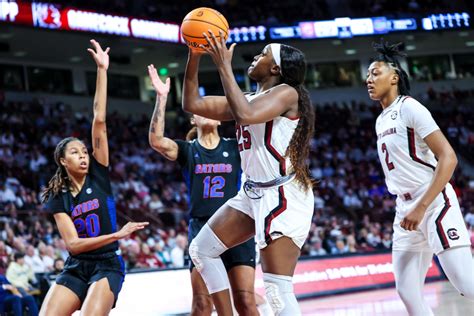 South Carolina's Women's Basketball Team Face Stiff Defensive Challenge ...