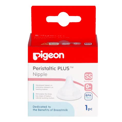 Jual Dot Pigeon Nipple Wide Neck Ss Wideneck Peristaltic Plus