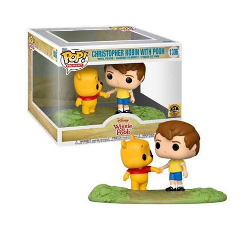 Funko Pop Moment Disney Winnie The Pooh Christopher Robin With Pooh Hot Topic