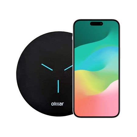 Olixar Slim W Fast Wireless Charger Pad For Iphone Plus