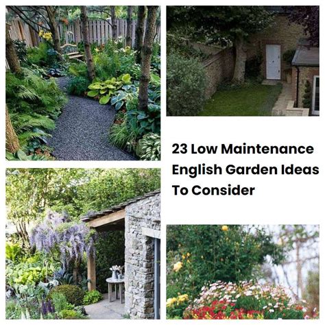 23 Low Maintenance English Garden Ideas To Consider Sharonsable