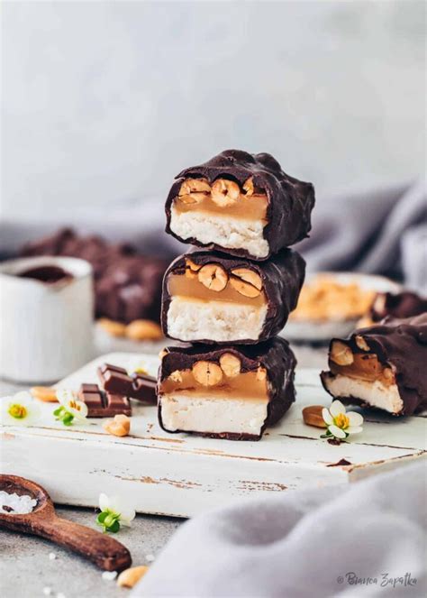 Snickers Eis Selber Machen Vegane Eisriegel Bianca Zapatka Rezepte