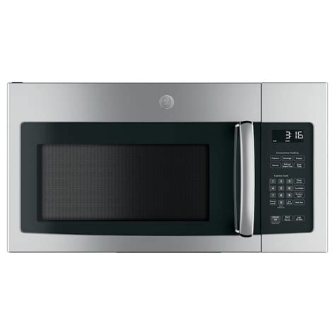 GE 1.6-cu ft Over-the-Range Microwave (Stainless Steel) in the Over-the-Range Microwaves ...