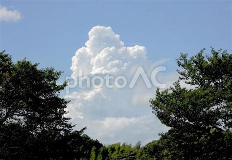 積乱雲（入道雲） No 27639405｜写真素材なら「写真ac」無料（フリー）ダウンロードok