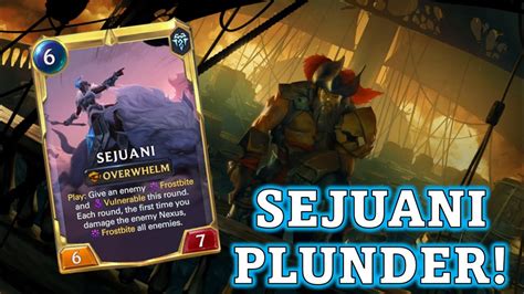 Is Plunder The Best Deck Sejuani Gangplank Legends Of Runeterra