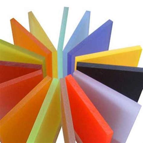 Plain Coloured Acrylic Sheet Accuracy 05 At Best Price In Noida