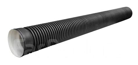 Труба гофрированная двустенная жесткая SN8 L6000 д. 400 с раструбом FD ...