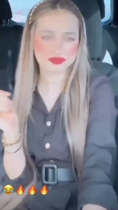 لانا محمد بالسيارة🚗😘 تغني لما اموت😩😱💔جمال لنوشتي🌚💗 باللون الاسود🖤😭