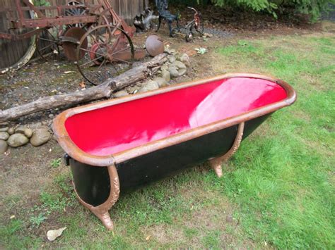 Antique Tin Bathtub By Dosvendimia On Etsy 49000 Tin Bathtub