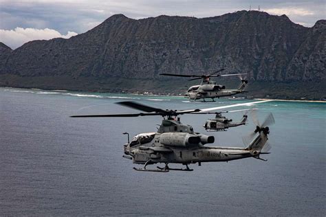 U S Marine Corps Ah 1z Viper And Uh 1y Venom Helicopters Nara