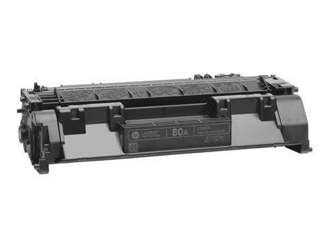 CF280A - HP 80A - black - original - LaserJet - toner cartridge (CF280A ...