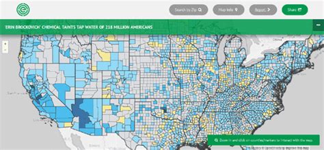 Maps Mania America S Contaminated Drinking Water Map