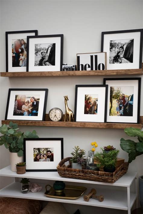 How To Decorate A Picture Ledge Shelf Leadersrooms