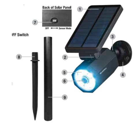 BELL HOWELL 2963 Solar Outdoor Lights User Manual Manuals Clip