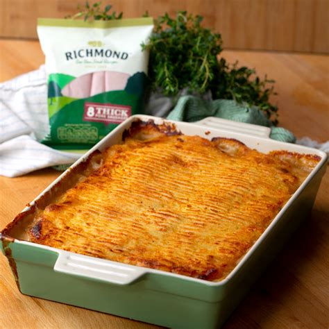 SAUSAGE AND CHEESY MASH PIE - Cooking TV Recipes