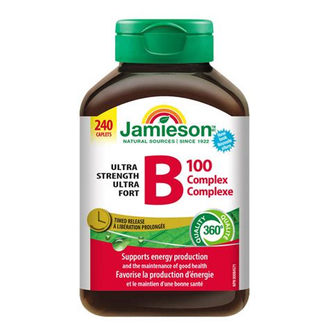 Costco Jamieson Ultra Strength B100 Complex Caplets Same Day Delivery