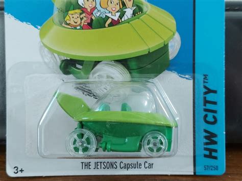 Hot Wheels The Jetsons Capsule Car Nip Etsy