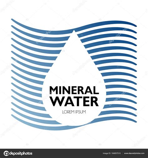 MIneral water logo Stock Vector by ©LAUDiseno 164857510
