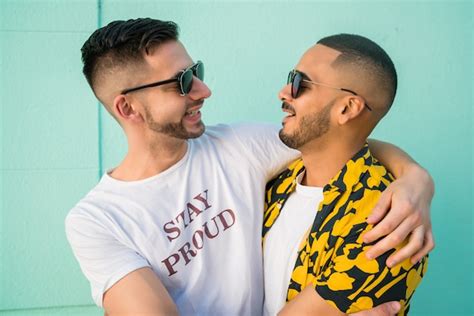 Premium Photo Gay Couple Spending Time Together