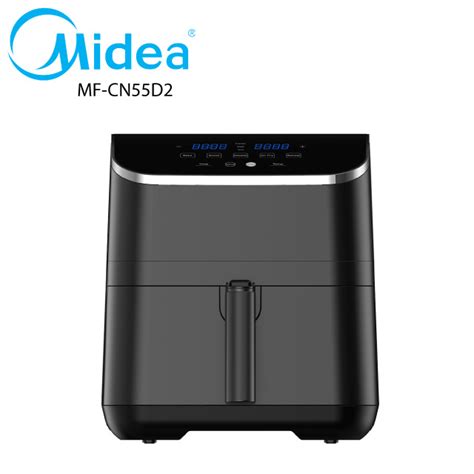 Midea L Digital Air Fryer Black Mf Cn D Malakar Electronics