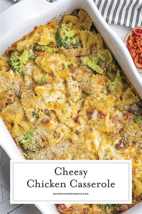 Cheesy Chicken Casserole An Easy Chicken Casserole Recipe