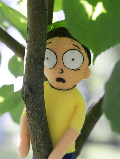 Morty Smith Plush Toy Rick And Morty Geek T Soft Toys Etsy