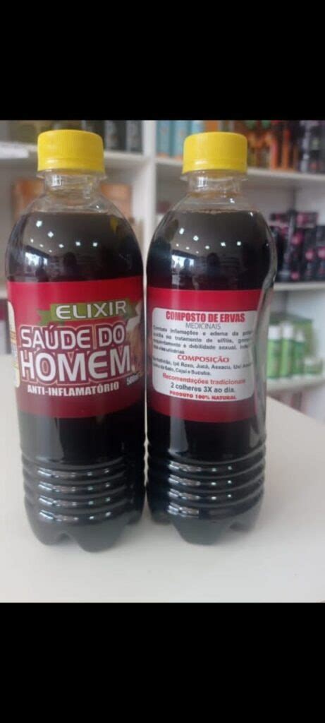 Elixir Saude Do Homem Ml Atacad O Dos Cosm Ticos Macap