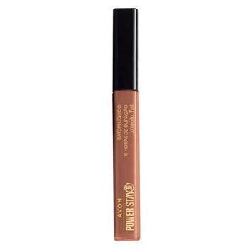 Avon Batom Líquido Power Stay Nude Retrô 7Ml Batom Magazine Luiza