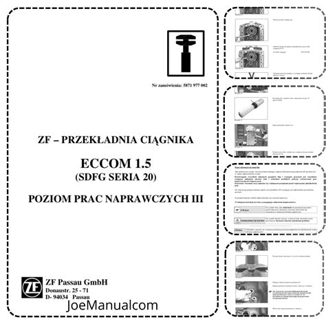 Zf Tractor Transmission Eccom 1 5 Workshop Manual 3