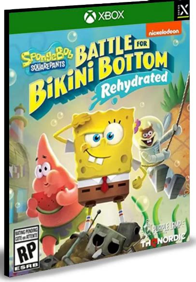 Spongebob Squarepants Battle For Bikini Bottom Rehydrated Xbox One E Xbox Series X S M Dia