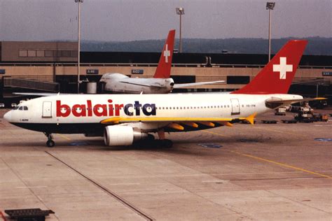 Balair CTA Airbus A310 300 HB IPM Zurich Kloten Flickr