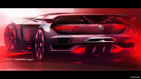 Volkswagen GTI Roadster Concept | 2014MY | Design Sketch