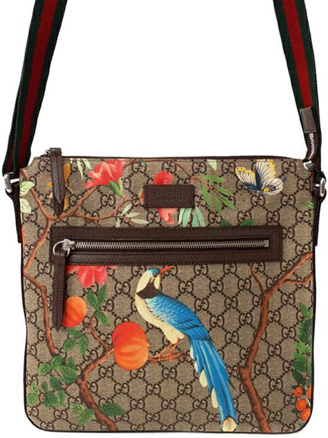 【gucci】グッチ『グッチ ティアン Ggスプリーム メッセンジャーバッグ』406408 メンズ ショルダーバッグ 1週間保証【中古