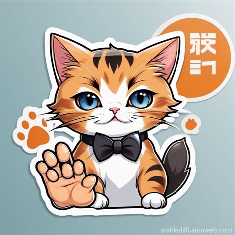 Angry Cat at Anime Glass Window | Stable Diffusion Online